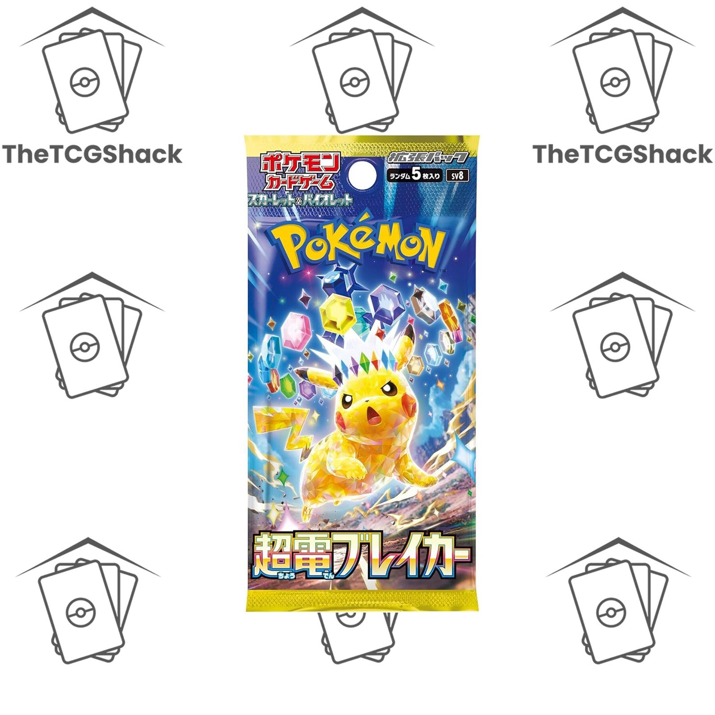 Pokémon TCG Super Electric Breaker Booster Box SV8 Japanese