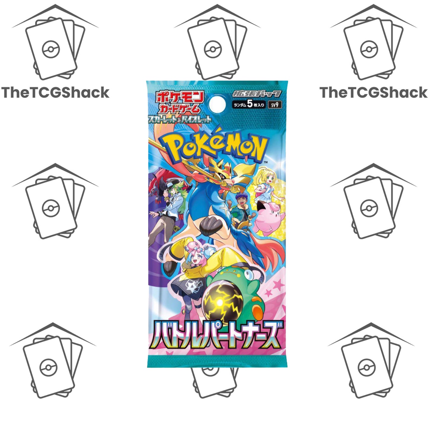 Pokémon TCG Battle Partners Booster Box SV9 Japanese