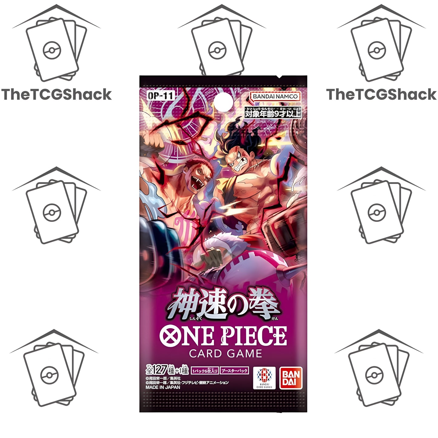 One Piece Card Game A Fist of Divine Speed OP-11 Booster Box Japanese