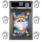 Mega Lucario 092/063 PSA 9 POKEMON JAPANESE M1L-MEGA BRAVE UR