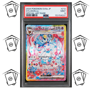 Sylveon 212/187 PSA 9 POKEMON JAPANESE SV8a-TERASTAL FESTIVAL SAR