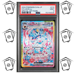 Sylveon 212/187 PSA 9 POKEMON JAPANESE SV8a-TERASTAL FESTIVAL SAR
