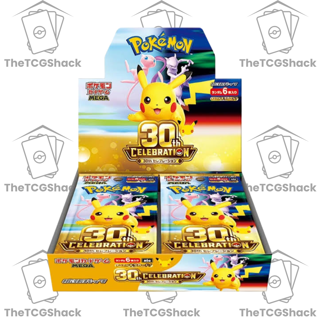 PRE ORDER ✨ Pokemon 30th Anniversary Celebration M6a Booster Box Japanese ✨