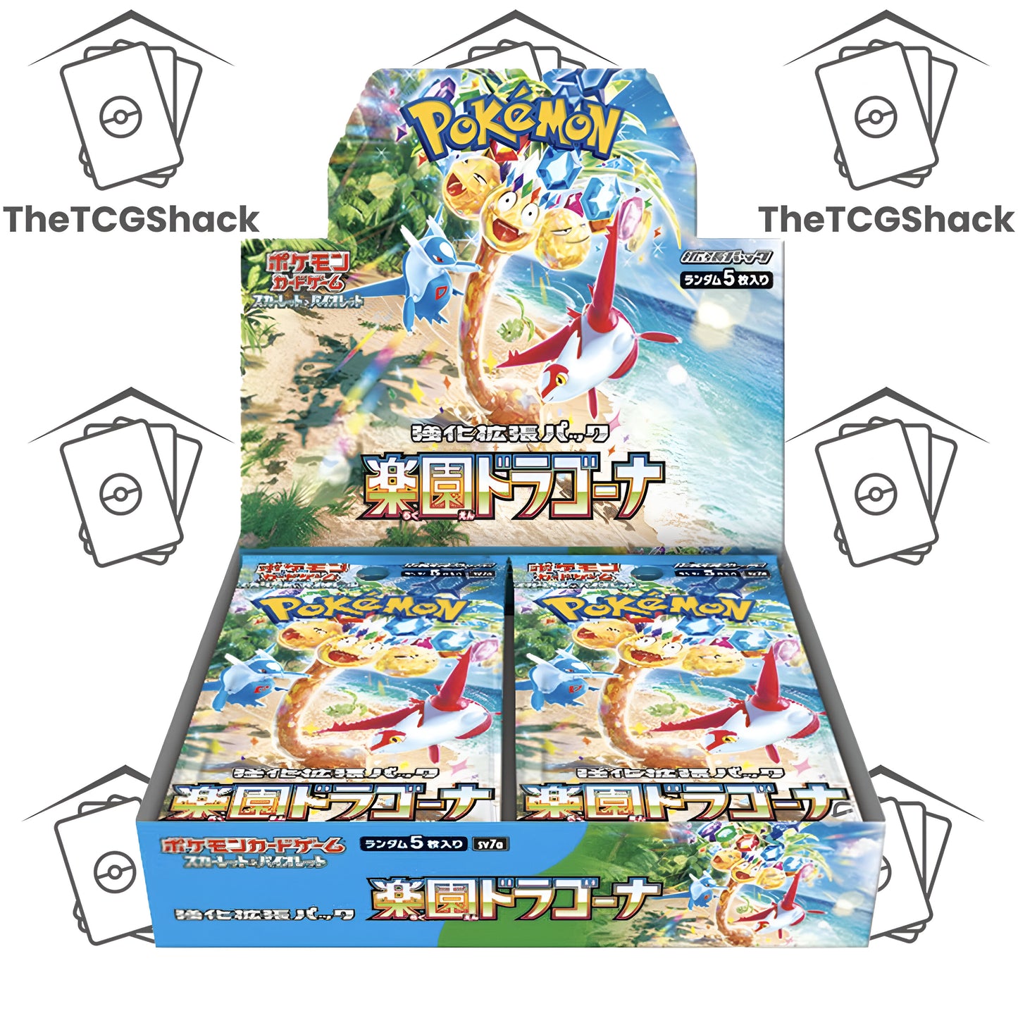 Pokémon TCG Paradise Dragona Booster Box SV7a Japanese