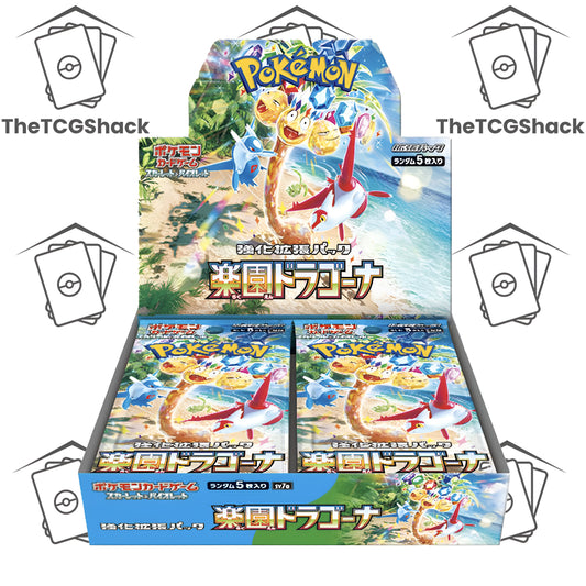 Pokémon TCG Paradise Dragona Booster Box SV7a Japanese
