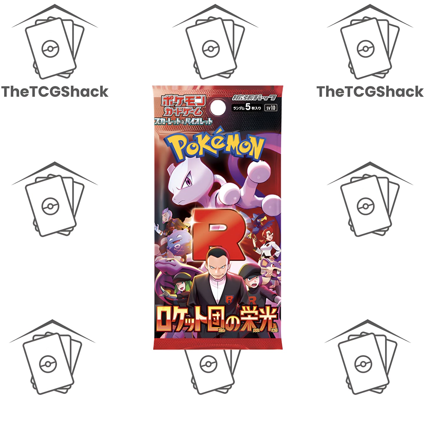 Pokémon TCG The Glory of Team Rocket Booster Box SV10 Japanese