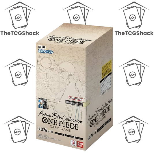 One Piece Card Game Anime 25th Collection EB-02 Booster Box Japanese