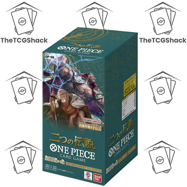 One Piece Card Game Two Legends OP-08 Booster Box Japanese