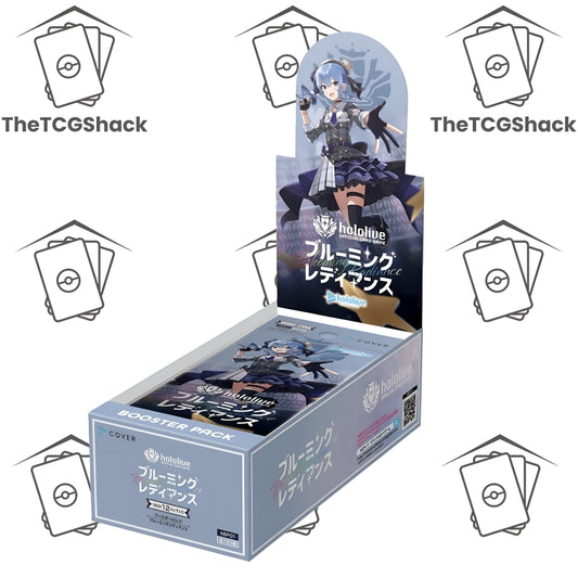 Hololive HBP01 Blooming Radiance Booster Box Japanese