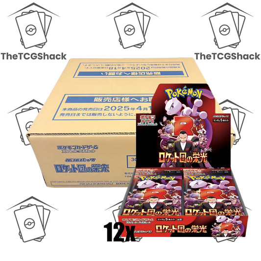 Pokémon TCG The Glory of Team Rocket SV10 Japanese Case