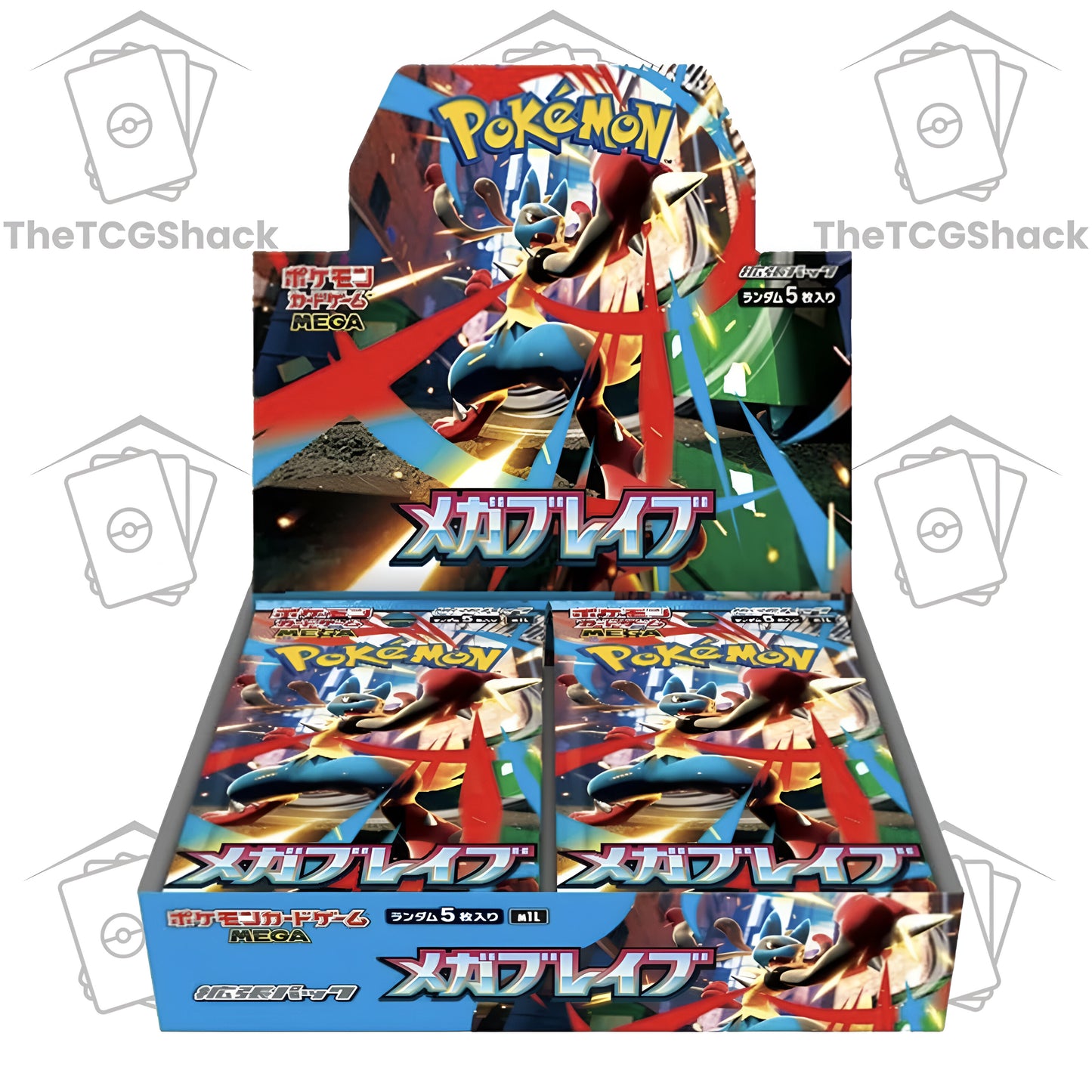 Pokémon TCG Mega Brave Booster Box M1L Japanese