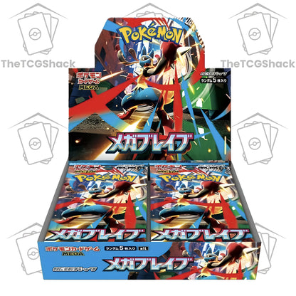 Pokémon TCG Mega Brave Booster Box M1L Japanese