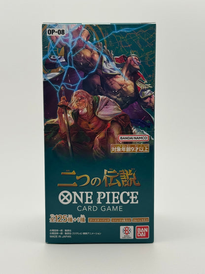 One Piece Card Game Two Legends OP-08 Booster Box Japanese