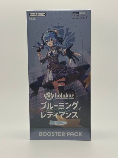 Hololive HBP01 Blooming Radiance Booster Box Japanese
