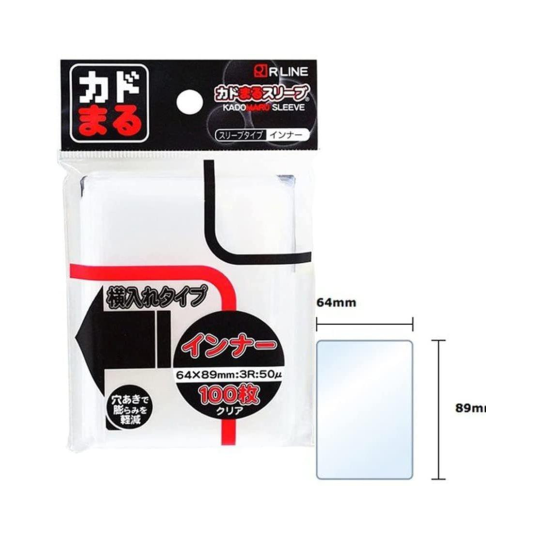 Kadomaru Card Sleeves 64×89 100 Sheet Japanese Sealed