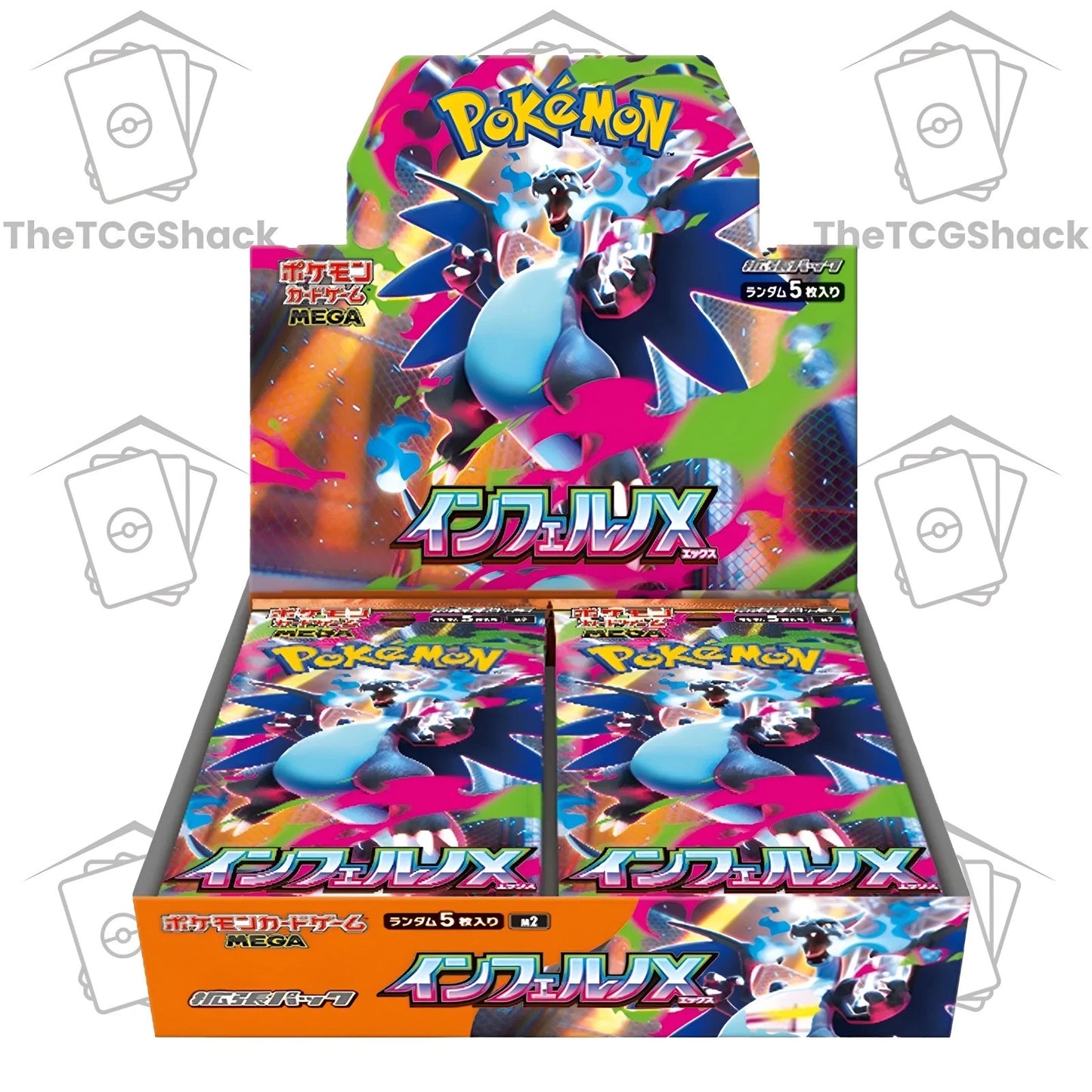 ✨Inferno X Booster Box M2 SEALED *With Shrink* Japanese Pokémon MEGA ✨