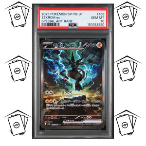 Zekrom 169/086 PSA 10 POKEMON JAPANESE SV11B-BLACK BOLT SAR